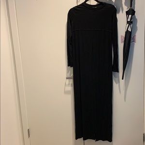 Rehab split maxi shirt